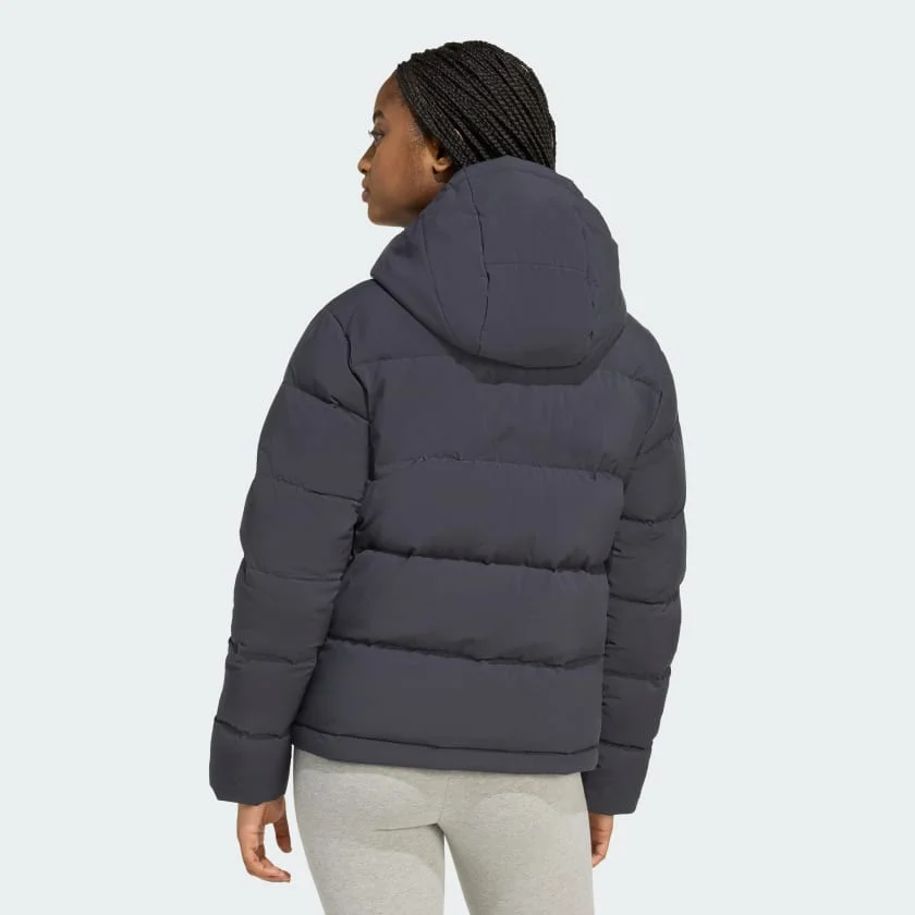 Women's Adidas Helionic Climawarm Hooded Down Jacket