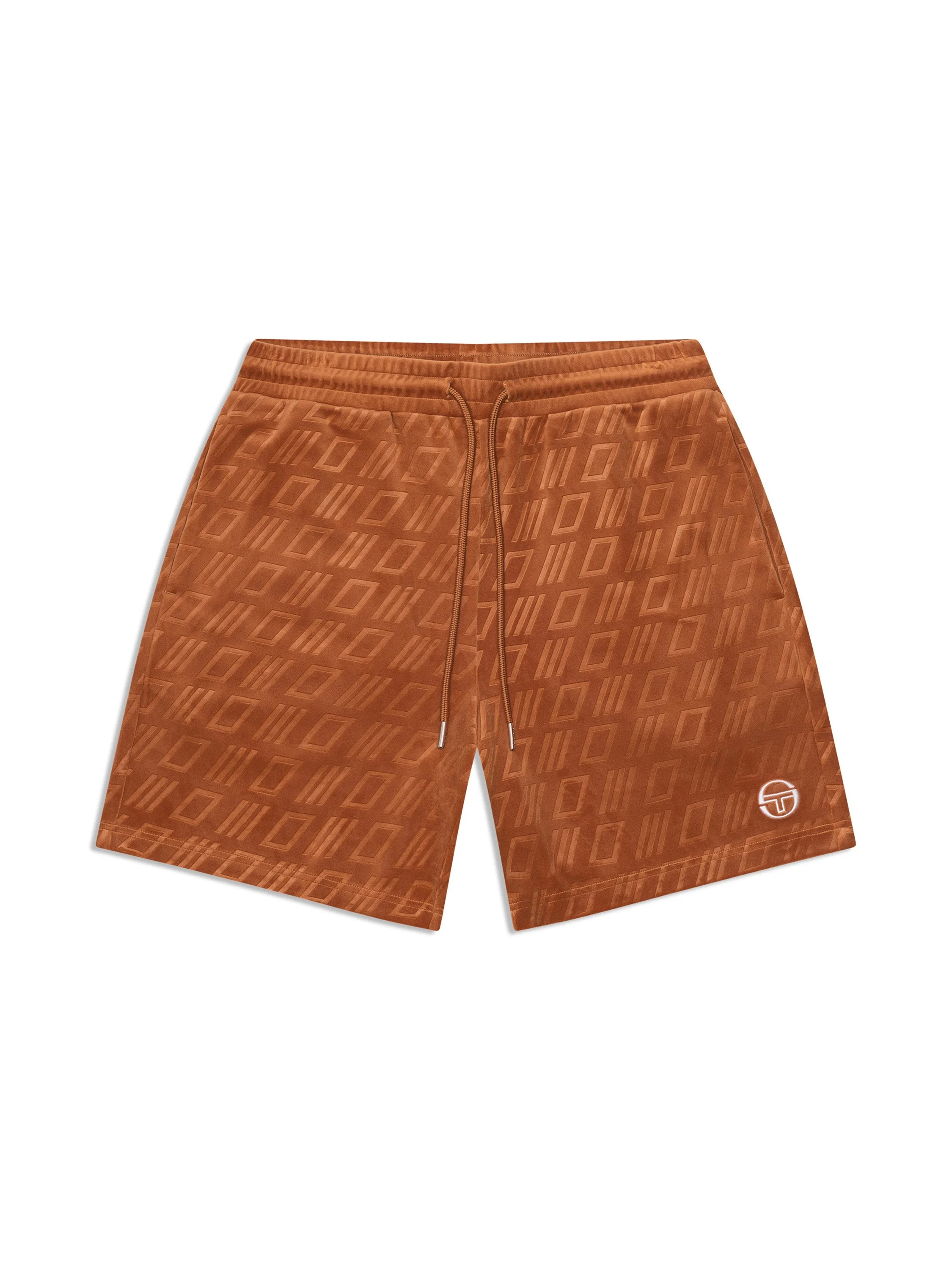 Bandiera Debossed Velour Corto