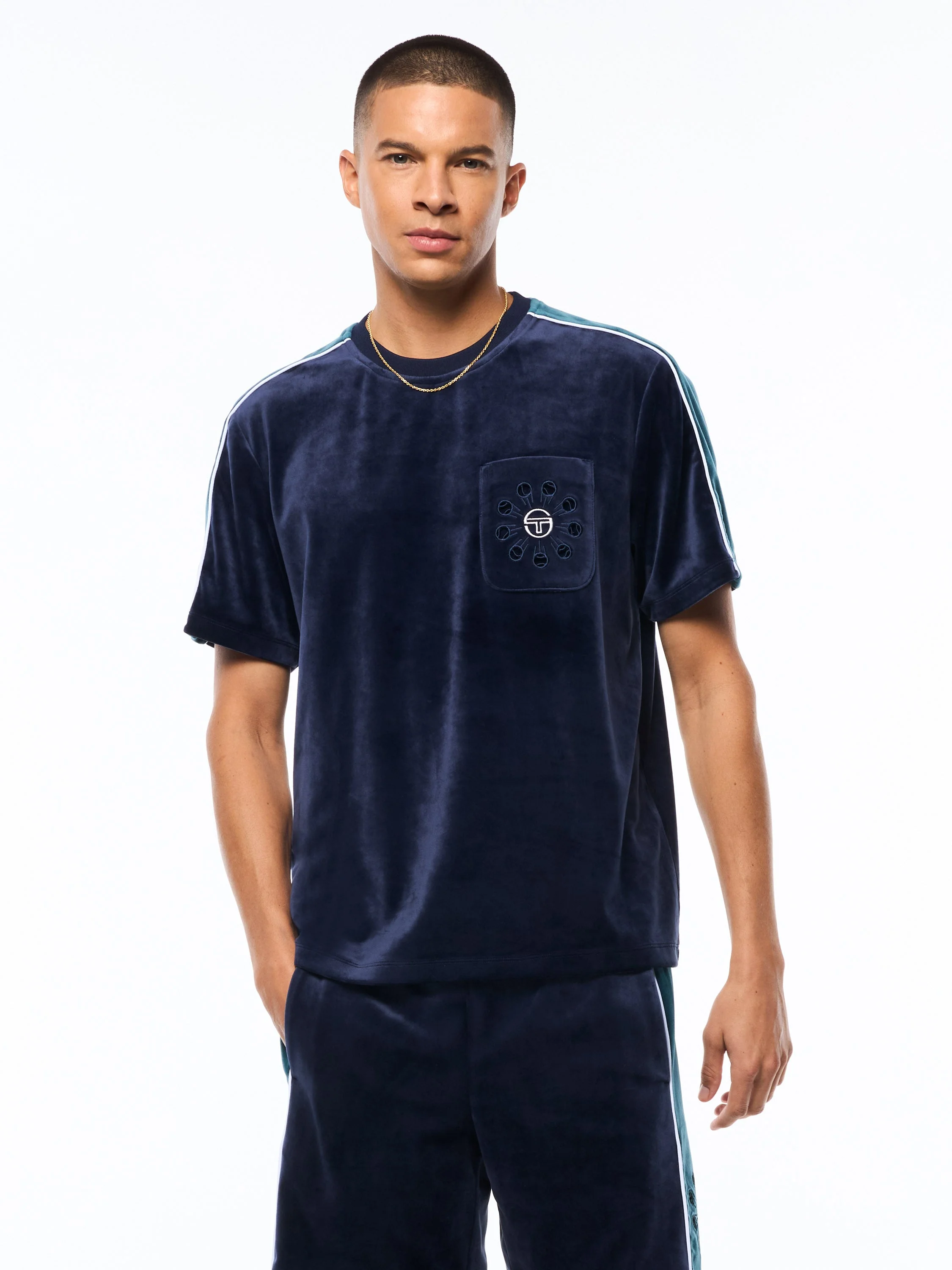 Cresta Velour Pocket T